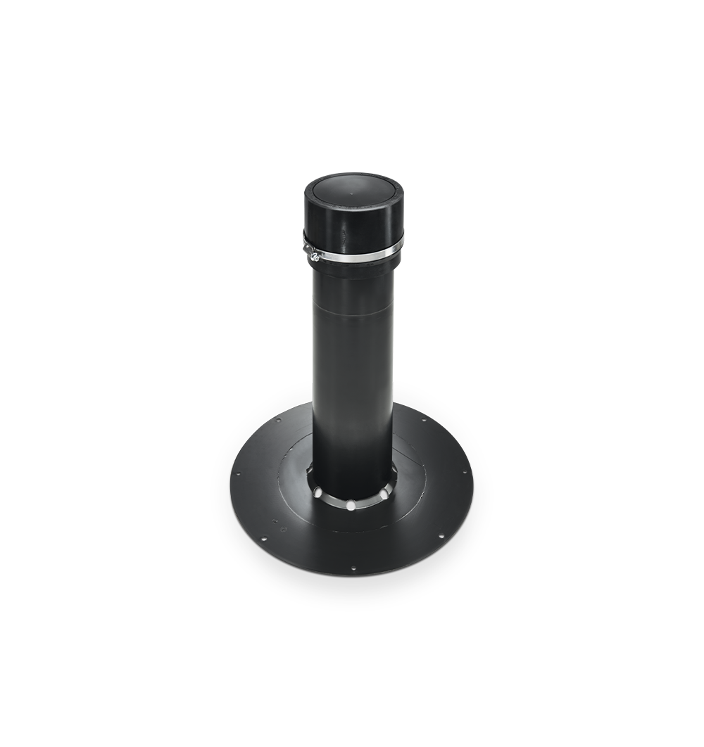 One-piece inspection fitting for flat roof systems One-piece inspection fitting for flat roof systems