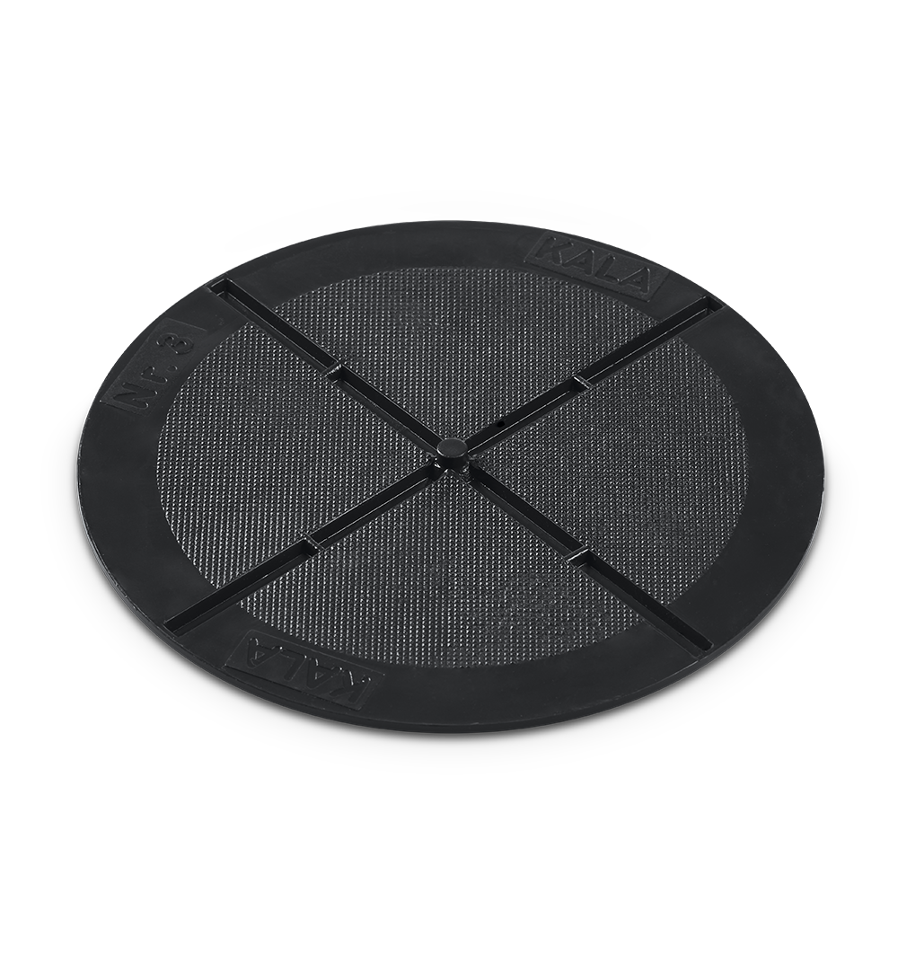 Equaliser disc, splits into quarters