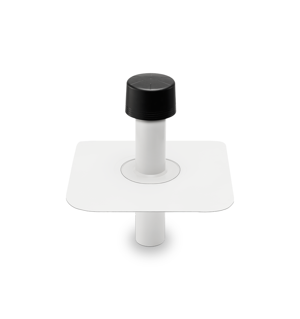 Stranglüfter Nexo Fix mit Wetterschutzkappe PVC